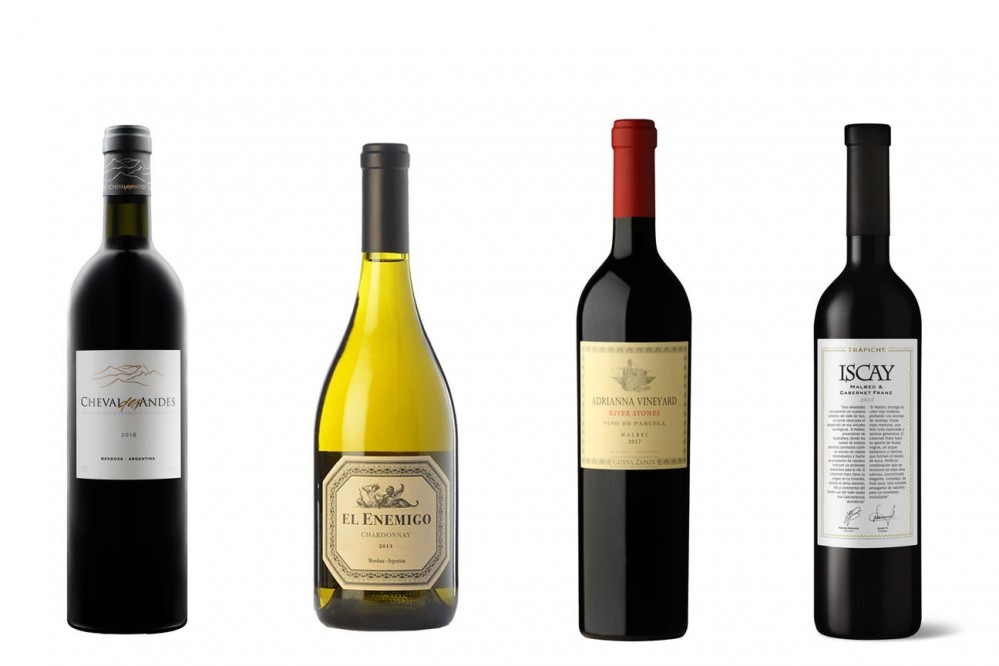 Cuatro vinos argentinos entre los 100 mejores del mundo