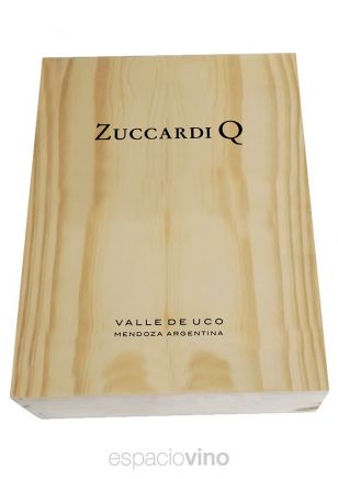 Estuche de Madera Zuccardi Q Tempranillo x3