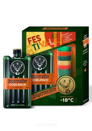 Jagermeister Licor 350 ml x2 + 6 Shots