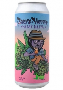 Brew House Jack Herer Hemp NEIPA Cerveza Lata 473 ml