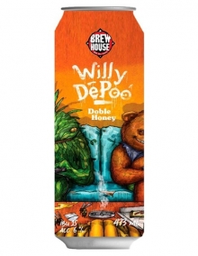 Brew House Willy DéPoó Doble Honey Cerveza Lata 473 ml