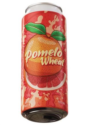 Brew House Pomelo Wheat Cerveza Lata 473 ml