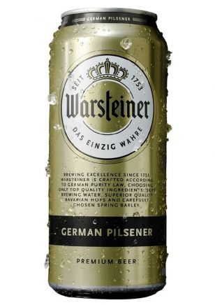 Warsteiner Cerveza Lata 473 ml
