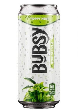 Bubsy Hoppy Hemp Hard Seltzer Lata 473 ml