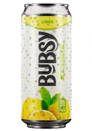 Bubsy Limón Hard Seltzer Lata 473 ml