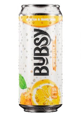 Bubsy Naranjas & Mandarinas Hard Seltzer Lata 473 ml