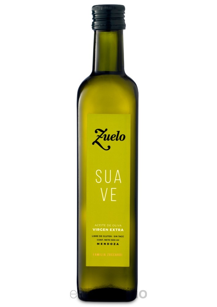 Zuelo Suave Aceite de Oliva Extra Virgen 500 ml de Familia Zuccardi -  Comprar delicatessen al mejor precio - espaciovino - Vinoteca online