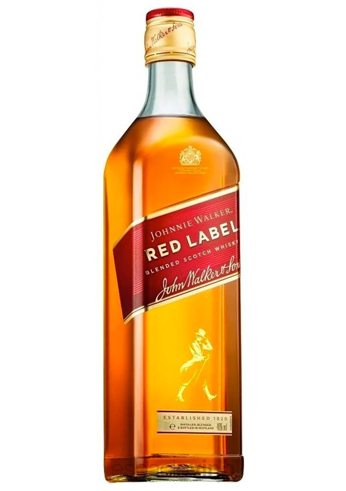 Johnnie Walker Red Label Whisky 750 ml de Johnnie Walker - Comprar whiskys  al mejor precio - espaciovino - Vinoteca online