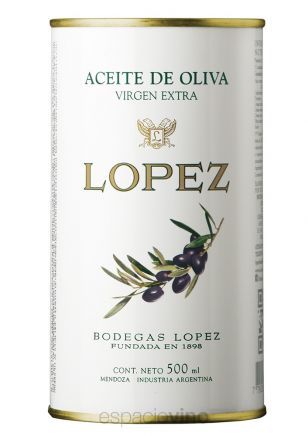 López Aceite de Oliva Extra Virgen Lata 500 ml de López - Comprar