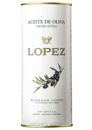 López Aceite de Oliva Extra Virgen Lata 1 Litro