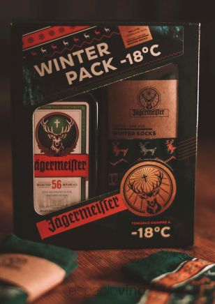 Jagermeister Winter Pack Licor 700 ml + Medias