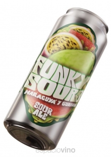 Brew House Funky Sours Maracuyá y Guayaba Cerveza Lata 473 ml