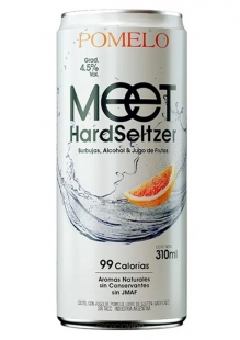 Meet Pomelo Hard Seltzer Lata 310 ml