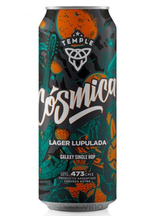 Temple Cósmica Cerveza Lata 473 ml