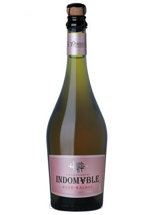 Indomable Espumante Rosado de Malbec