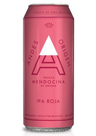 Andes Origen IPA Roja Cerveza Lata Lata 473 ml