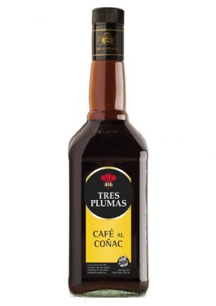 Tres Plumas Café al Coñac Licor 750 ml