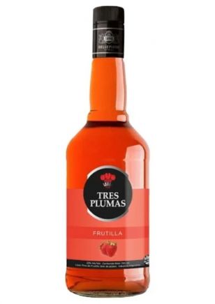 Tres Plumas Frutilla Licor 700 ml