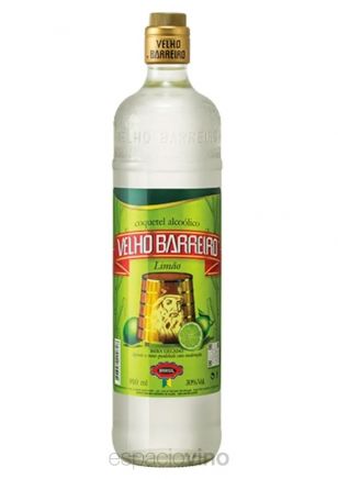 Velho Barreiro Limón Cachaça 910 ml