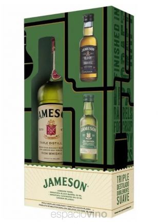 Jameson Irish Whiskey 700 ml + Black Barrel Miniatura 50 ml + Caskmates IPA Miniatura 50 ml