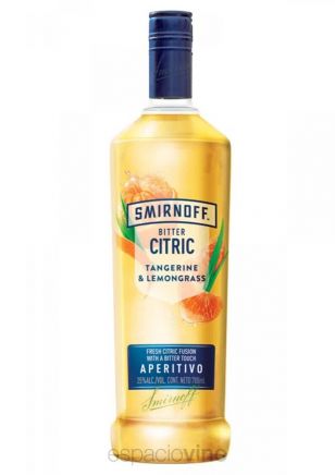 Smirnoff Bitter Citric Tangerine & Lemongrass 700 ml