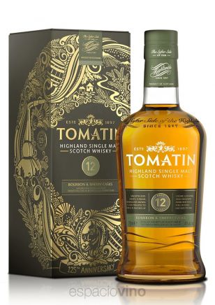 Tomatin 12 Años Whisky 700 ml