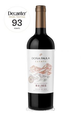 Doña Paula Estate Malbec 2021 - Mejor Malbec del Mundo Decanter Panel Tasting