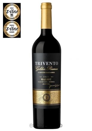 Trivento Golden Reserve Malbec 2020 - Mejor Vino Argentino International Wine Challenge