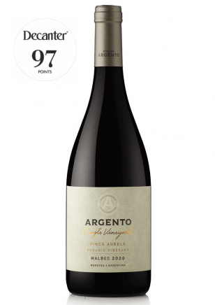 Argento Single Vineyard Agrelo Malbec 2020 - 97 Puntos Decanter