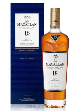 The Macallan Double Cask 18 Años Whisky 700 ml
