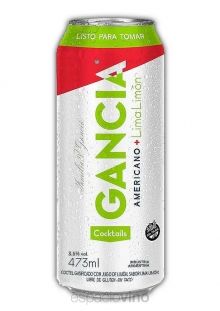 Gancia Lima Limón Aperitivo Lata 473 ml