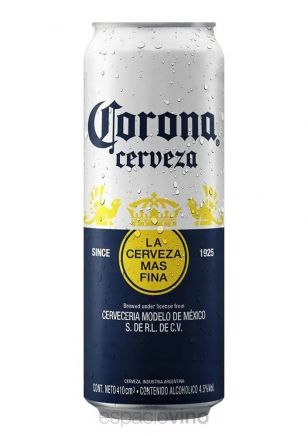 Corona Cerveza Lata 410 ml