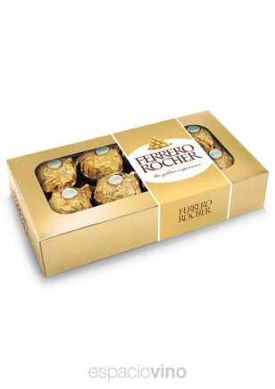 Ferrero Rocher Bombones de Chocolate Caja x8