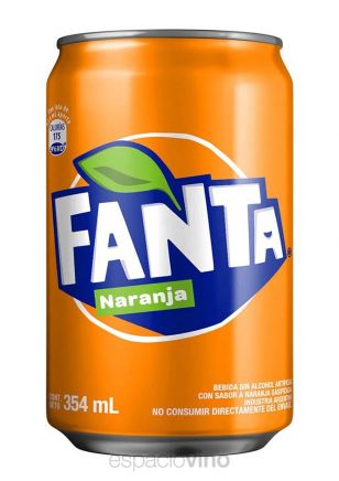 Fanta Gaseosa Lata 354 ml