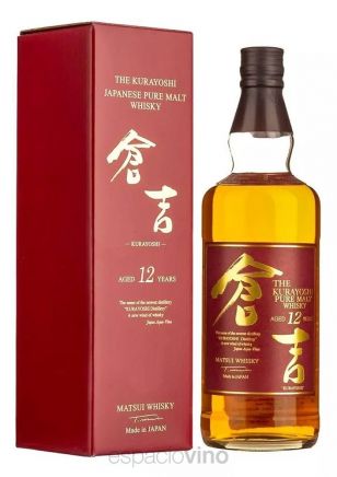 The Kurayoshi 12 Años Pure Malt Whisky 700 ml