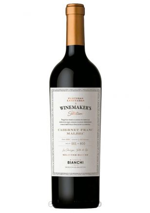 Bianchi Partidas Limitadas Winemakers Selection Cabernet Franc Malbec