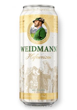 Weidmann Hefetrub Cerveza Lata 500 ml