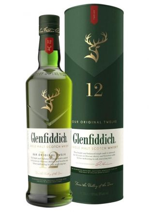 Glenfiddich 12 Años Whisky 750 ml