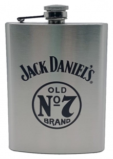 Petaca Jack Daniels Plateada 236 ml