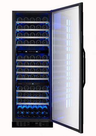 Cava de Vino Winefroz 119 Botellas WMN143T Black Inox