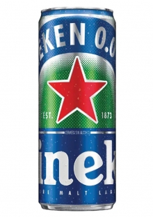 Heineken 0.0% Cerveza sin Alcohol Lata 355 ml