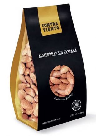 Contraviento Almendras sin Cáscara 250 grs