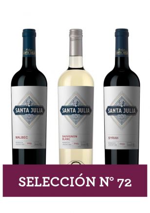 Selección Nro 72 - Santa Julia 3x750 ml