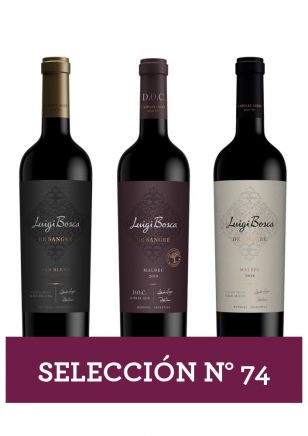 Selección Nro 74 - Luigi Bosca De Sangre 3x750 ml