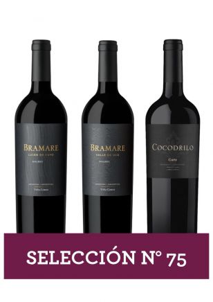 Selección Nro 75 - Viña Cobos 3x750 ml