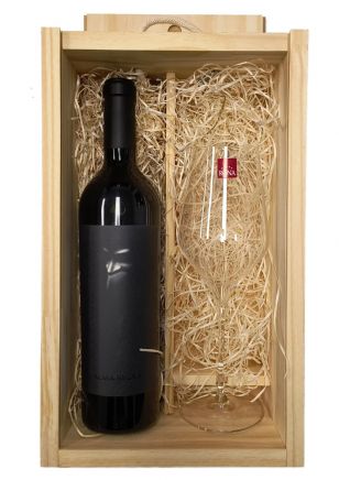 Estuche de Madera Alma Negra Blend + Copa