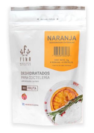 Fika Naranja Deshidratada en Rodajas