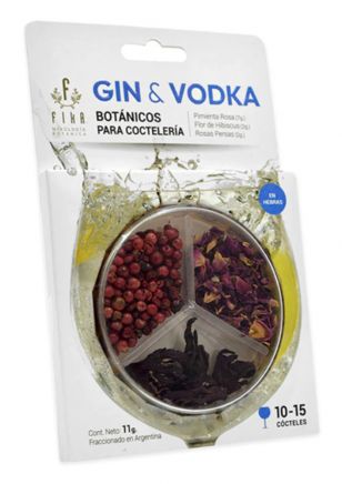 Fika Tripack Botánico Gin Vodka