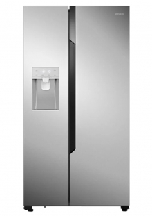 Heladera Side By Side Inverter con Freezer No Frost Vondom - Acero 605 Litros