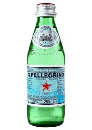 San Pellegrino Agua Mineral Con Gas 250 ml